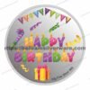 Happy Birthday Silver Coin