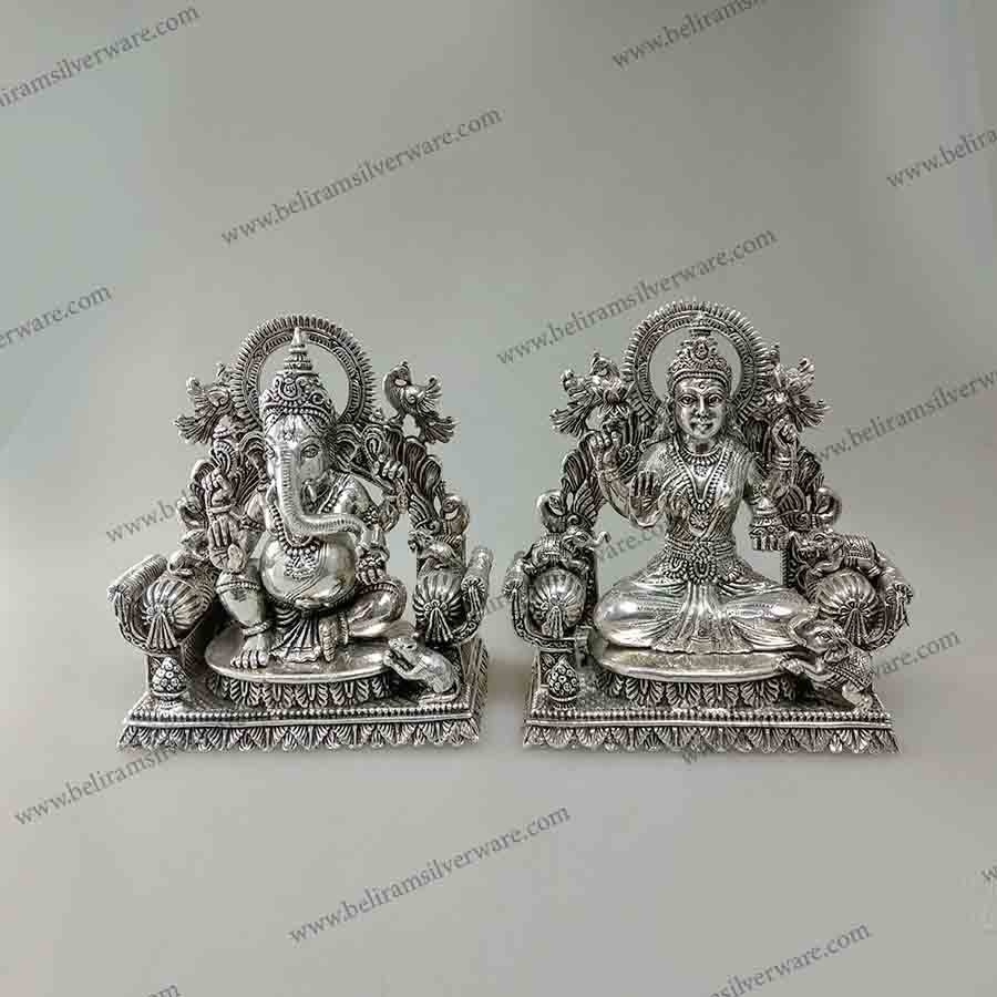 STL file 3D- Lakshmi Ganesha set4 📌・Model to download and 3D print・Cults