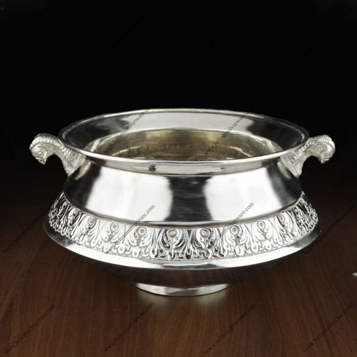 Nakshi Design Silver Dish