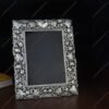 Maple Leaf & Heart Design Silver Photo Frame