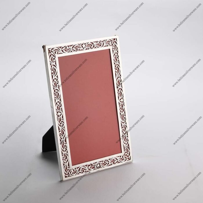 Leafery Border Silver Photo Frame