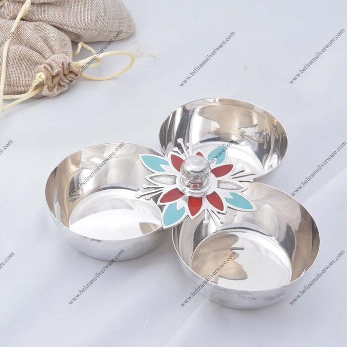 3-in-1 Silver Bowl Set