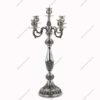 5 Arms Oxidised Silver Candle Stand