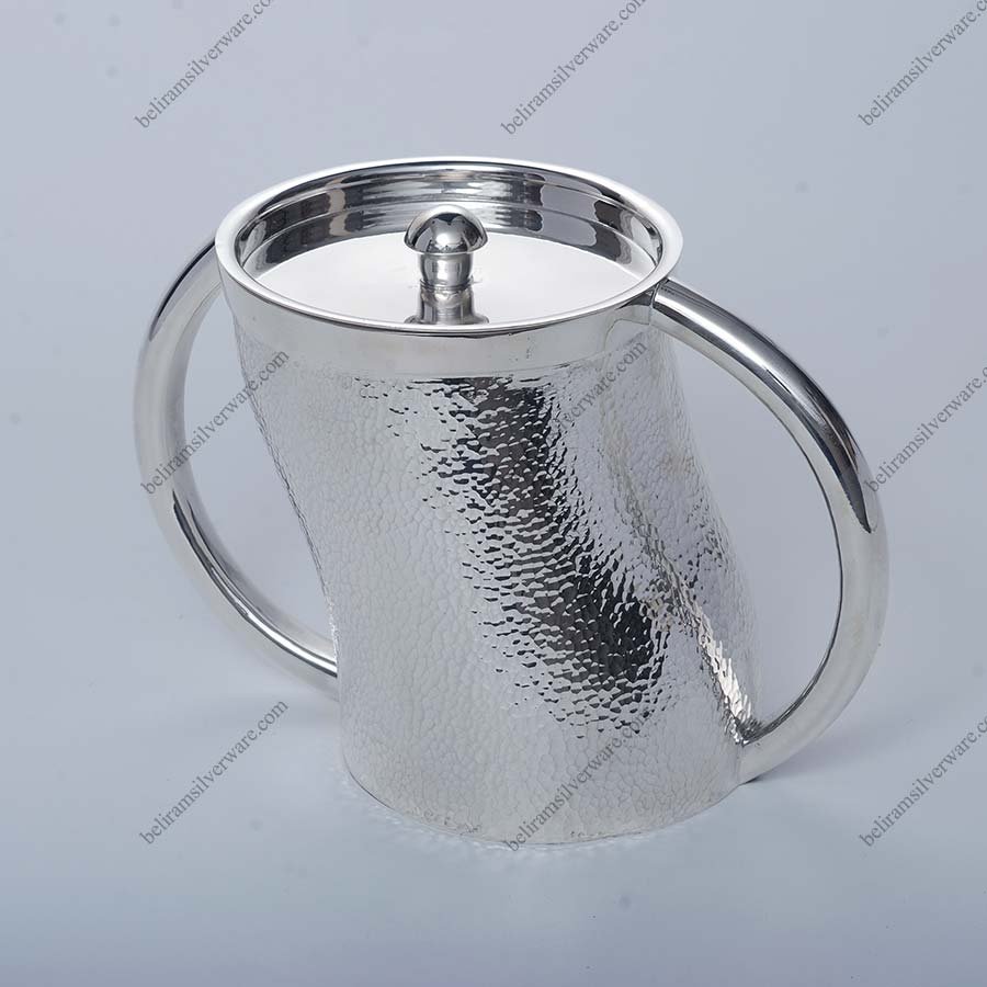 Dotted Silver Mugs With Tweaking