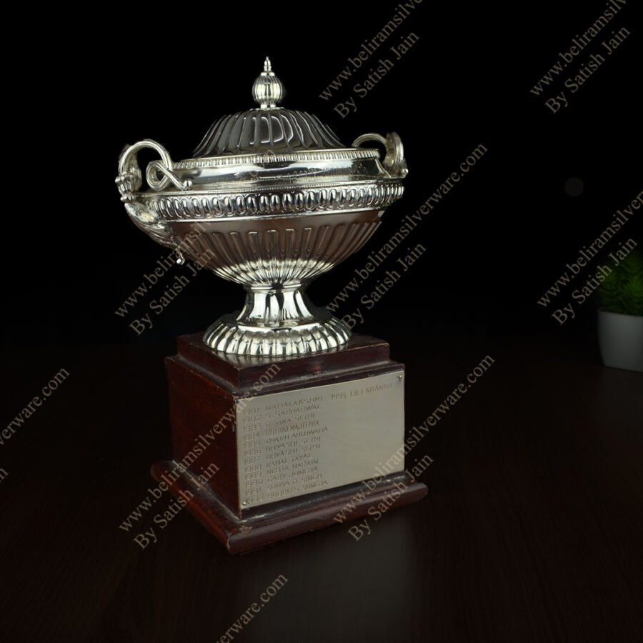 Classical Styled Silver Trophy